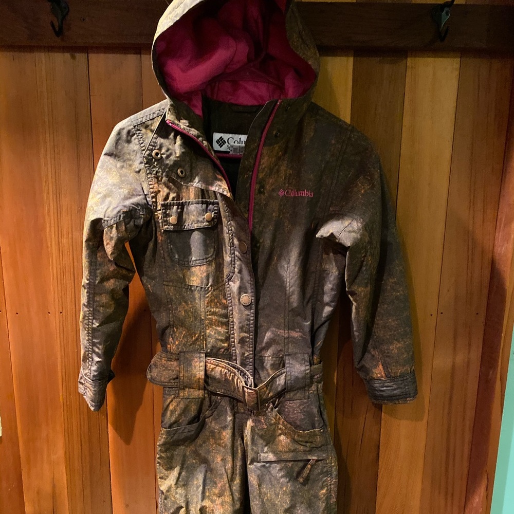 Kids one piece snowsuit